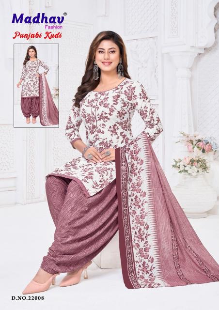Madhav punjabi kudi vol-22 kurtis wholesale